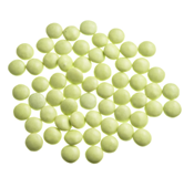 Mini Confetti / Lentilles Grasgroen Gelakt