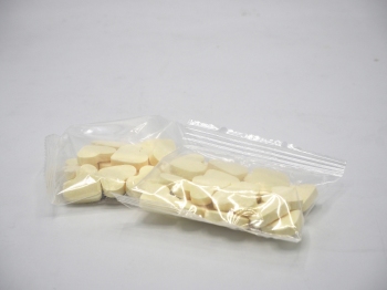 Dextrose Hartjes Geel - 20 gram (15 stuks)